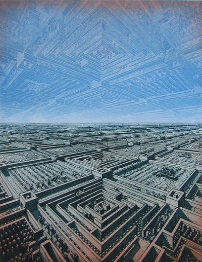 Ed Arnim : labyrinth, 1980.jpeg