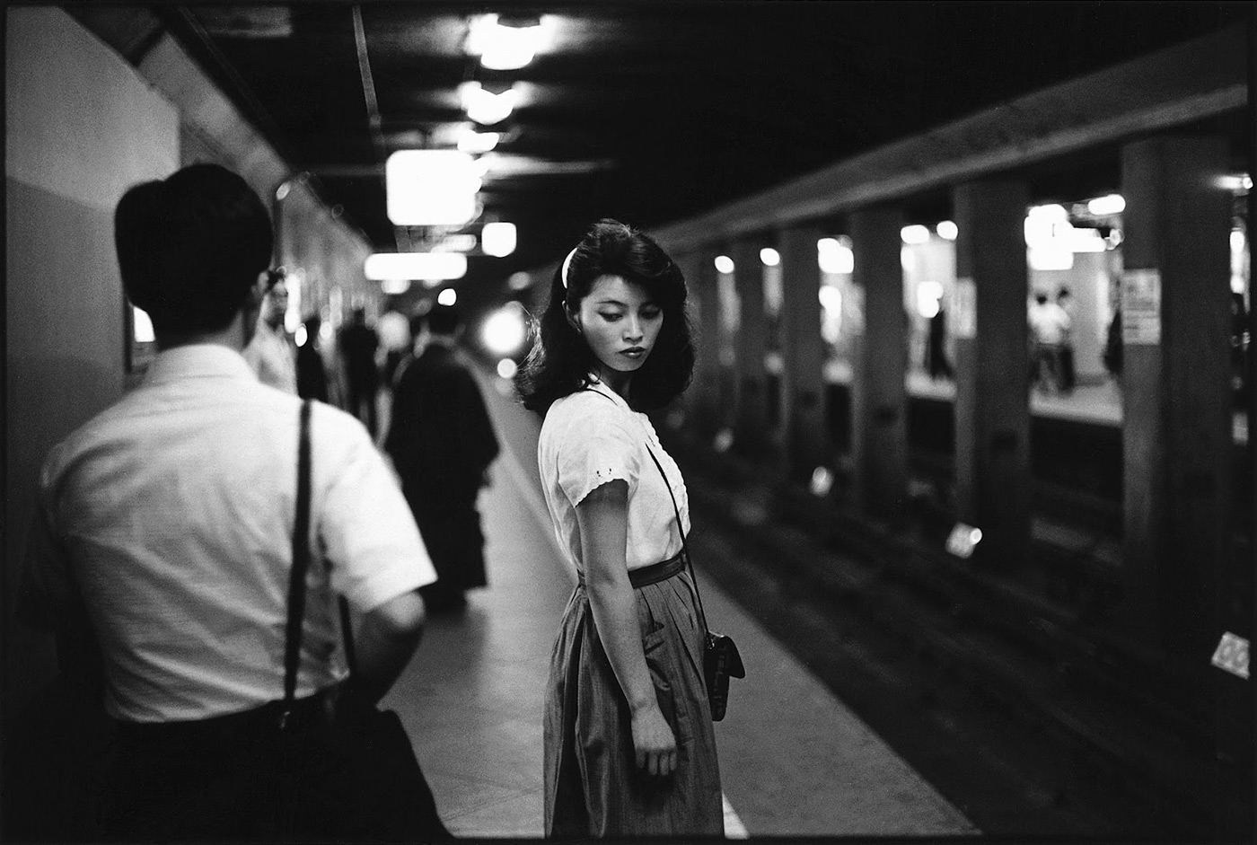Ed van der Elsken : Waiting for the subway, 1957