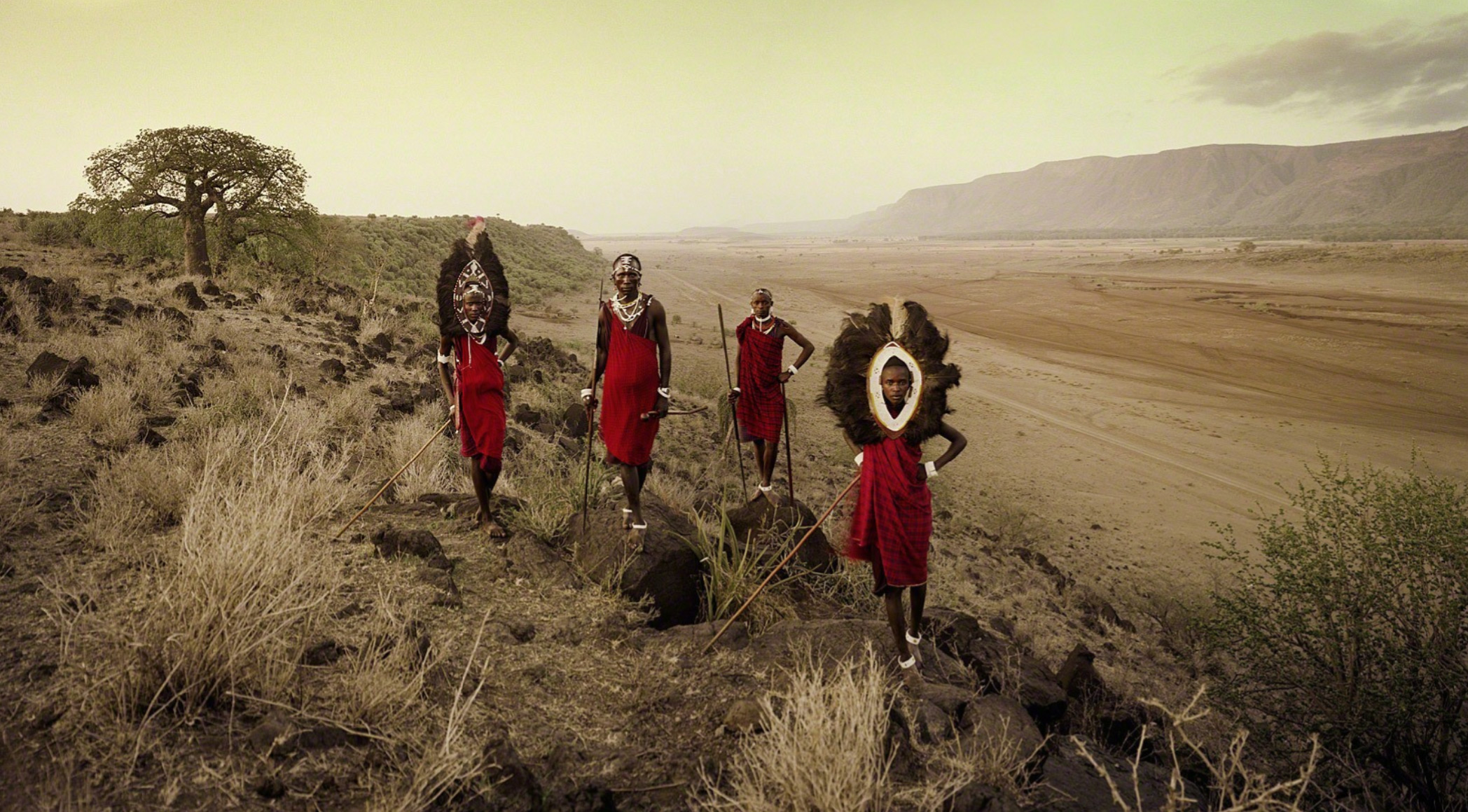 Jimmy Nelson : Ladaru, Lenaitu, Lengaa, Saioti. Tanzanie, 2010