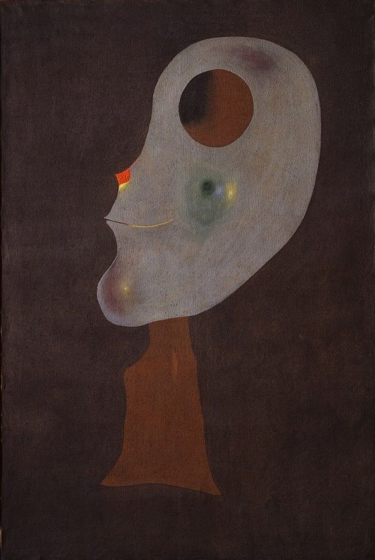 Joan Miró : Peinture (Tête). 1927