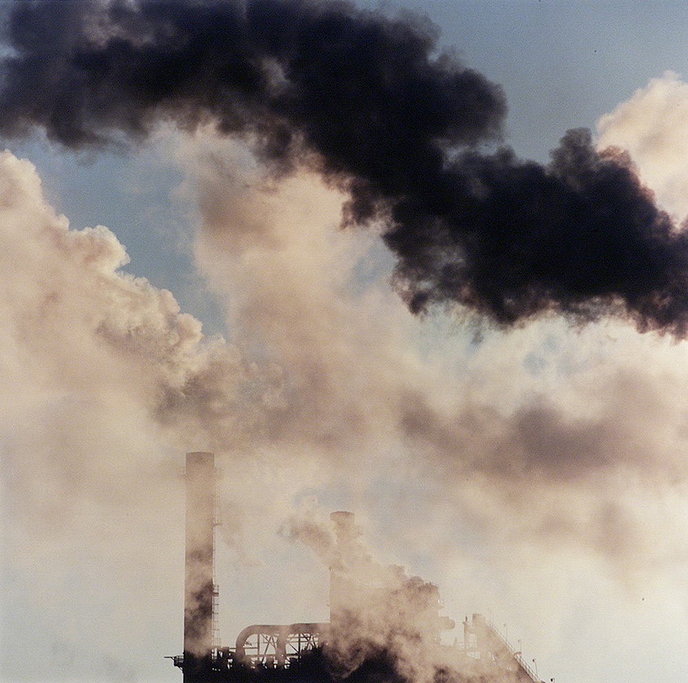 John Pfahl : Smoke. 1990