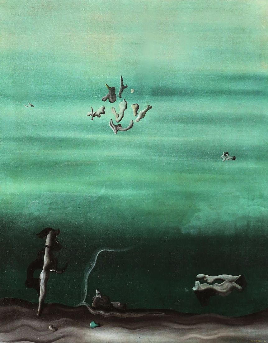 Yves Tanguy : Les Amoureux, 1929