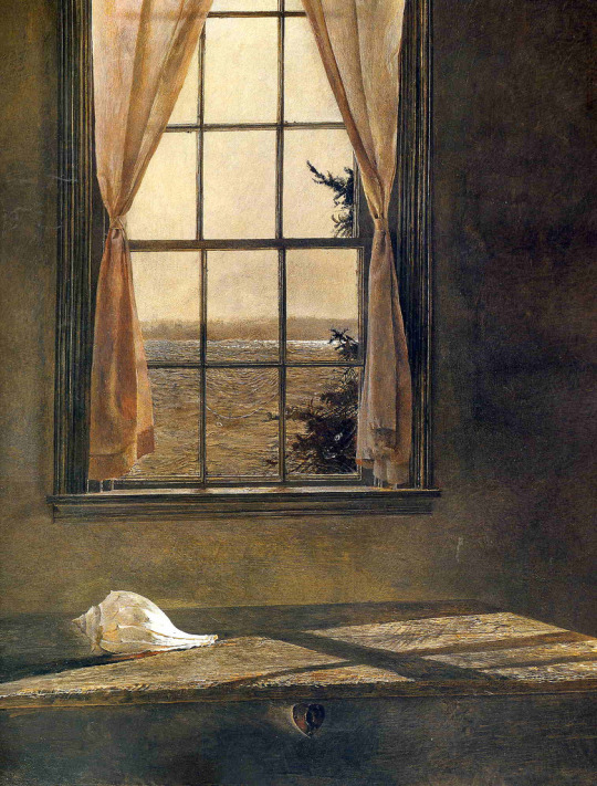Andrew Wyeth : Her Room, 1963 (détail)
