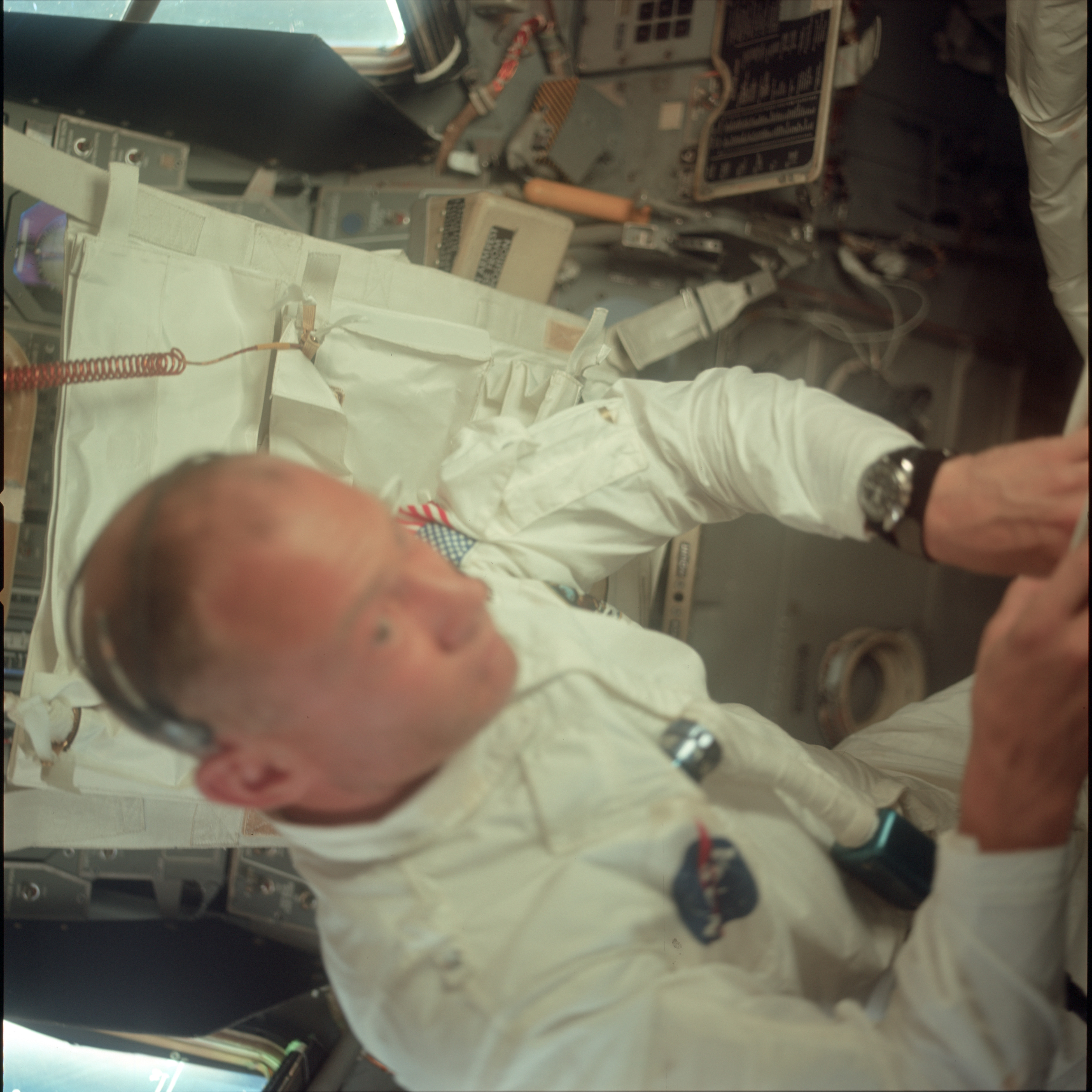 Buzz Aldrin : Photo loupée (Apollo) 08