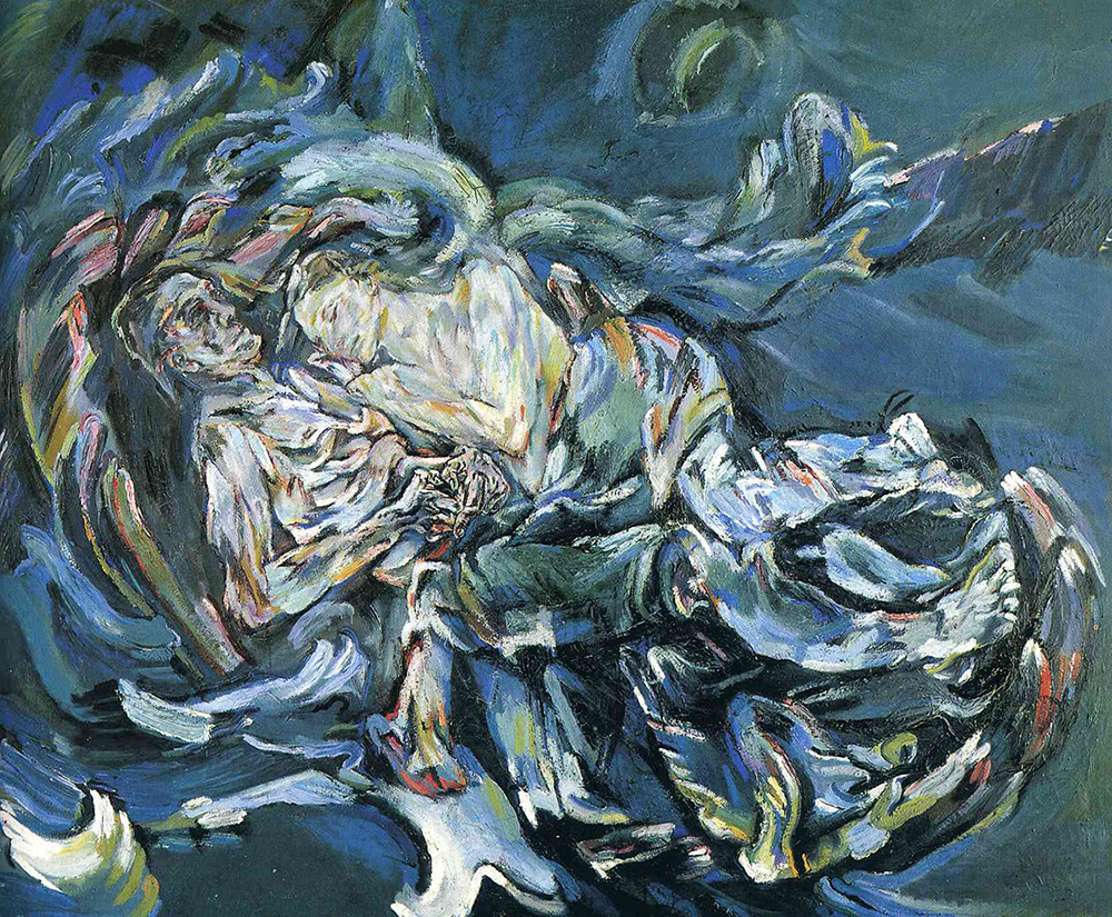 Oskar Kokoschka : Die Windsbraut, 1914