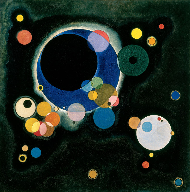 Wassily Kandinsky : Quelques cercles, 1926